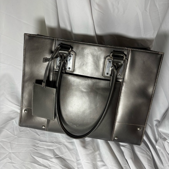 Wilsons Leather Handbags - Wilson Black Briefcase Leather Bag With Laptop Sleeve